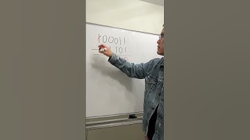 Subtraction but in binary