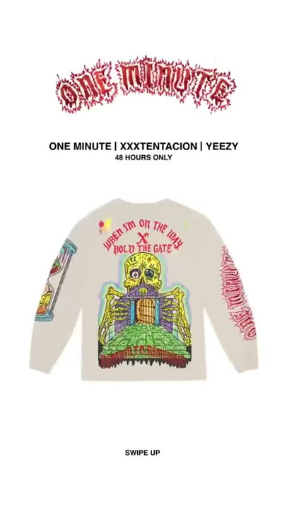one minute merch kanye