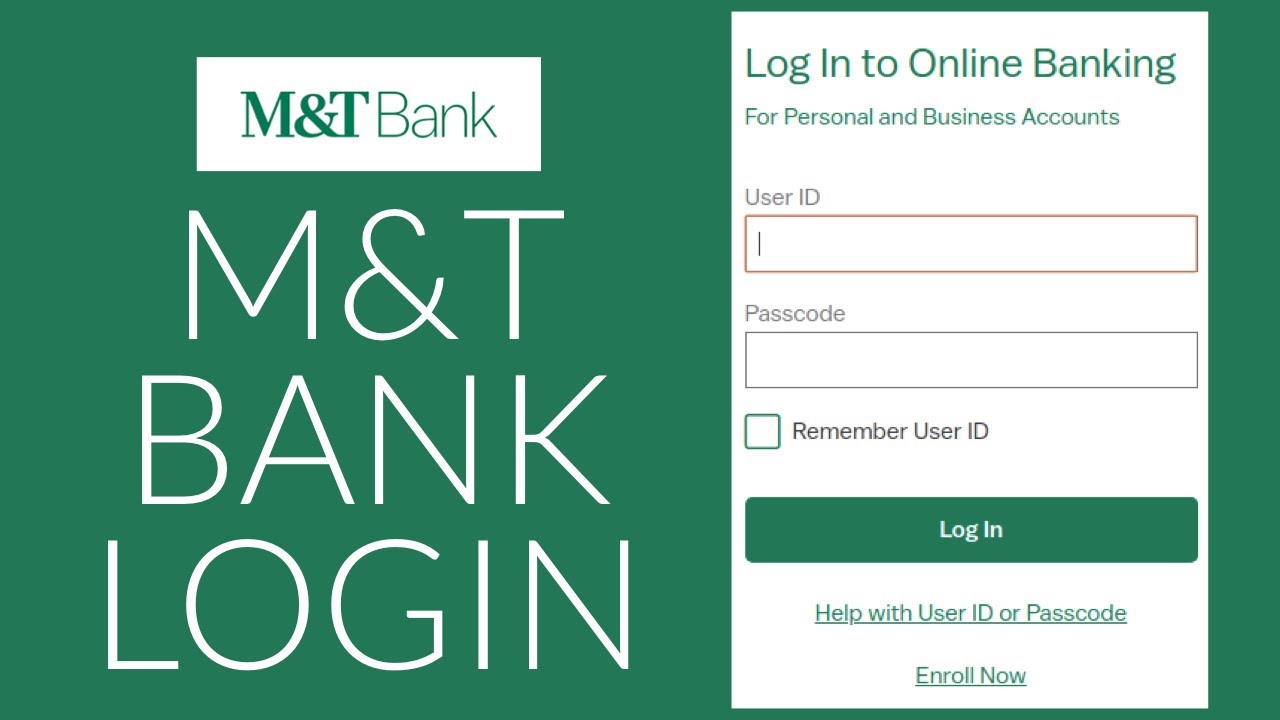 M&T Bank Login Sign In | M&T Bank Online Banking Login | mtb.com Login