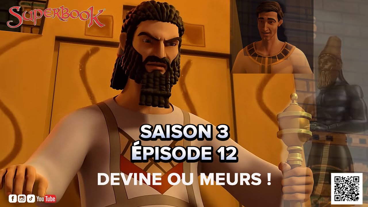 Superbook FR Saison 3 Episode 12 - Devine ou Meurs ! - YouTube