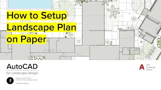Celebrity 15. How to Setup Landscape Plan on Paper | AutoCAD for Landscape Design Wealth
