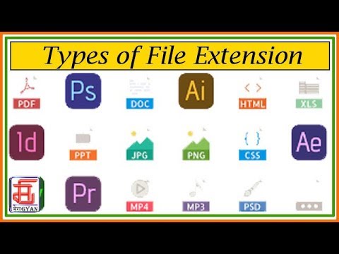 What is file extension? full form of different || file extension in Hindi|| by Iqbal Khan. मेरा Gyan