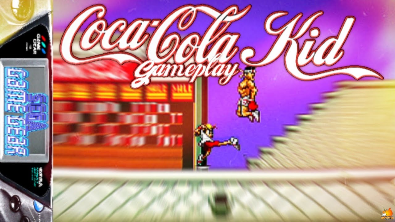 🎮 COCA-COLA KID (Aspect Co./Sega, 1994) 🫗 Japan-exclusive