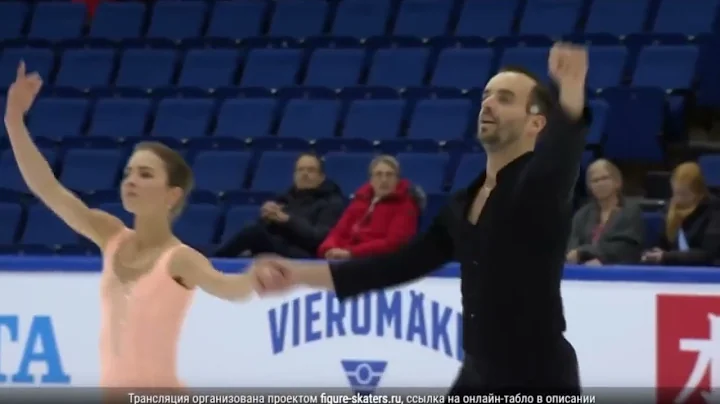 Alisa EFIMOVA  / Ruben BLOMMAERT GER SP Finlandia ...