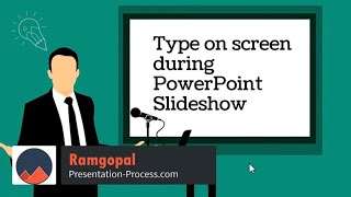 Type on Screen during Powerpoint Slideshow (Engage your students!)