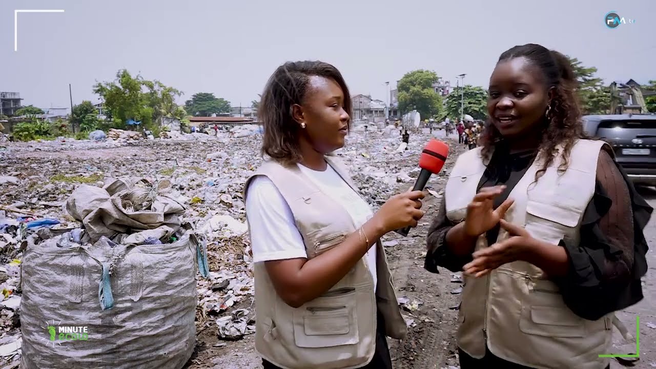MINUTE ÉCOLO : GESTION DE DÉCHETS A KINSHASA (SITUATION AVENUE BOKASA)
