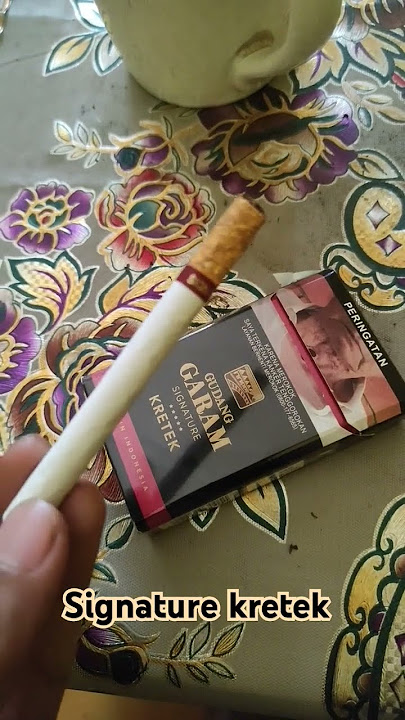 Gudang Garam Signature Kretek rasa filter.