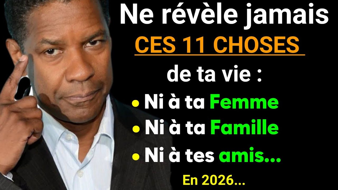 11 secrets à ne jamais révéler ni à ta femme, ta famille, tes amis, tes enfants...