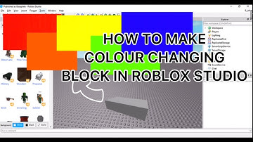 How to Make a Color Changing Block (Disco) in Roblox Studio! | Roblox Studio Tutorial