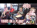 4 KIDS ON A PLANE FOR 10HRS (flying to Disney World)