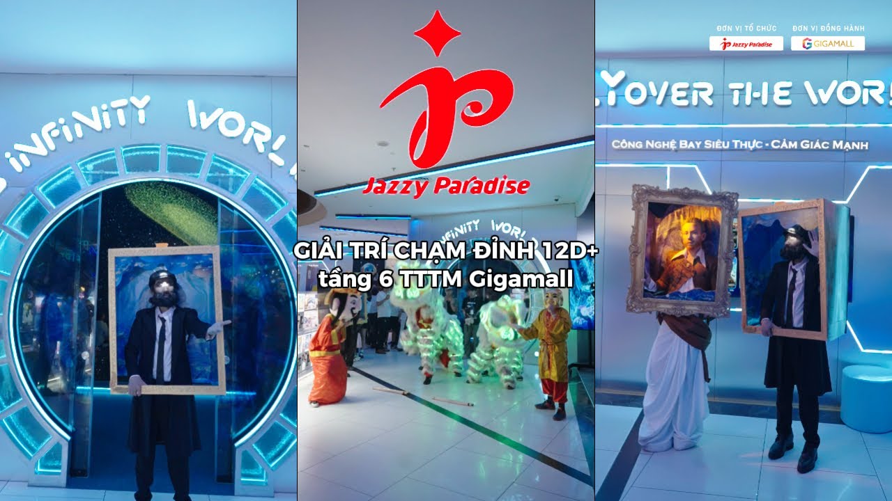 Jazzy Paradise đồng hành sinh nhật 7th Gigamall - Trung Tâm Giáo Dục–Giải Trí công nghệ hàng đầu VN