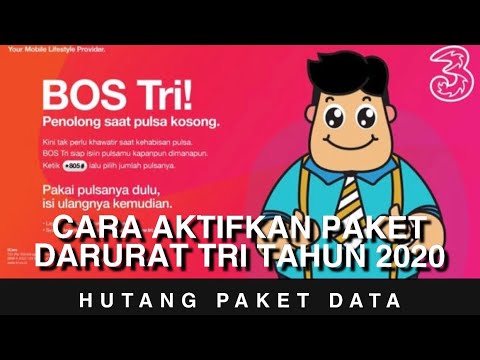 Cara Mendapatkan Pulsa Darurat Tri, Pulsa Atau Kuota Habis, Tidak Usah Kawatir, Kita Bisa Meminjam P. 