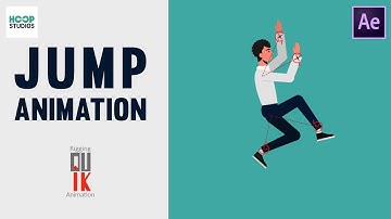 Jump Animation Character with Duik Plugin | After Effects Tutorial | Duik Bassel Animation Plugin