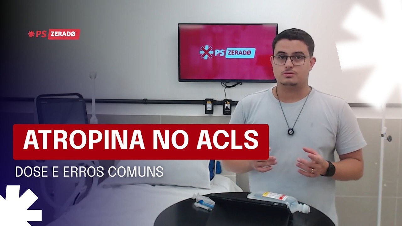 ATROPINA: como usar na bradicardia