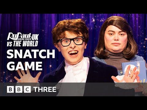 Snatch Game w/ James Charles, Mariah Carey, Mike Myers & MORE! | RuPaul's Drag Race UK vs The World