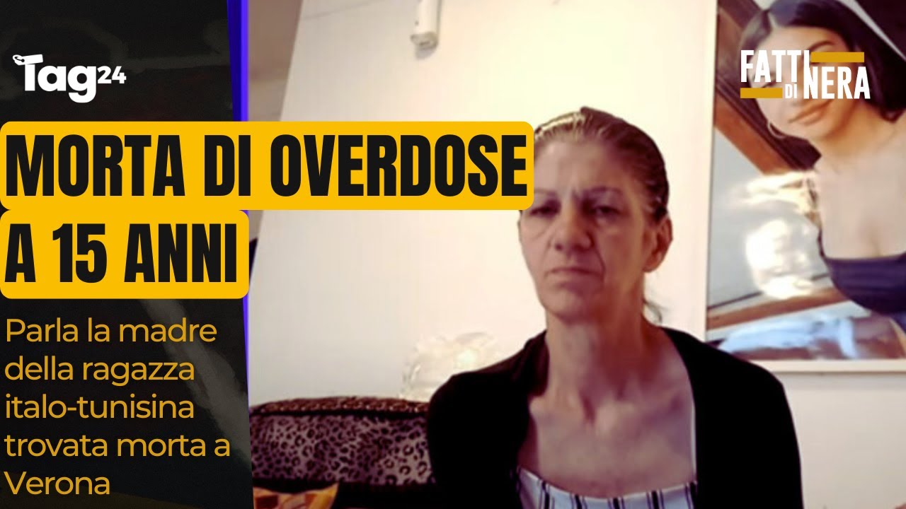 Nora, morta di overdose a 15 anni: parla la mamma