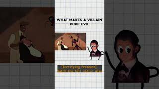 A Pure Evil Villain OOZES MENACE #cartoon #pureevil #videoessay #villain #villains #aura #essay