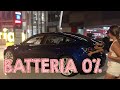 RIMANIAMO A PIEDI CON TESLA MODEL 3 - batteria 0% - No clickbait 😌 - cosa succede ? autonomia Tesla