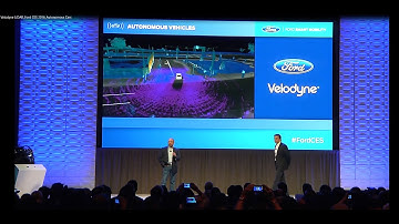 Velodyne LiDAR Ford CES 2016 Autonomous Cars