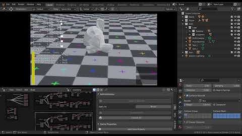 UPBGE//Simple logic node inventory system