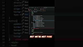 Make Boring Buttons Look Amazing with CSS 😳 #coding #programming #viral #shorts #html #tech