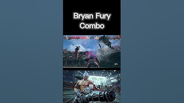Bryan fury combo #combo #gaming #tekken8 #bryanfury