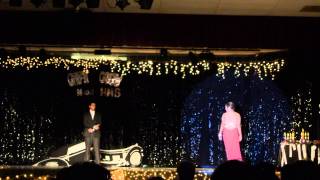 DSC 0087  Ben escorting Caitlin Routh Miss HHS pageant 9 22 14