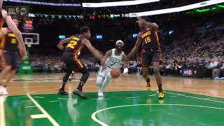 Jaylen Brown Goes Down after Scary Ankle Injury🙏🏻 vs Hawks - Mar 1, 2022