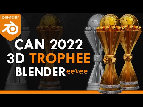 blender 3.0 tutorial make trophée can 2022 fr