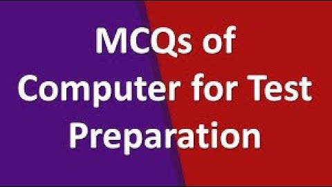 computer mcqs || 2020 || nts || and all university preparation