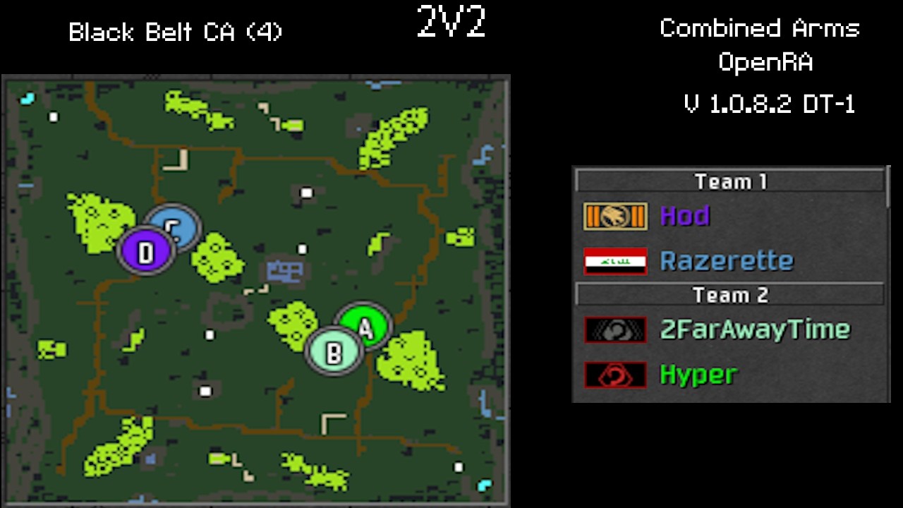 333# - Team game - 2 - 15/02/2026 - 2v2 - Combined Arms V1.0.8.1 (OpenRA)
