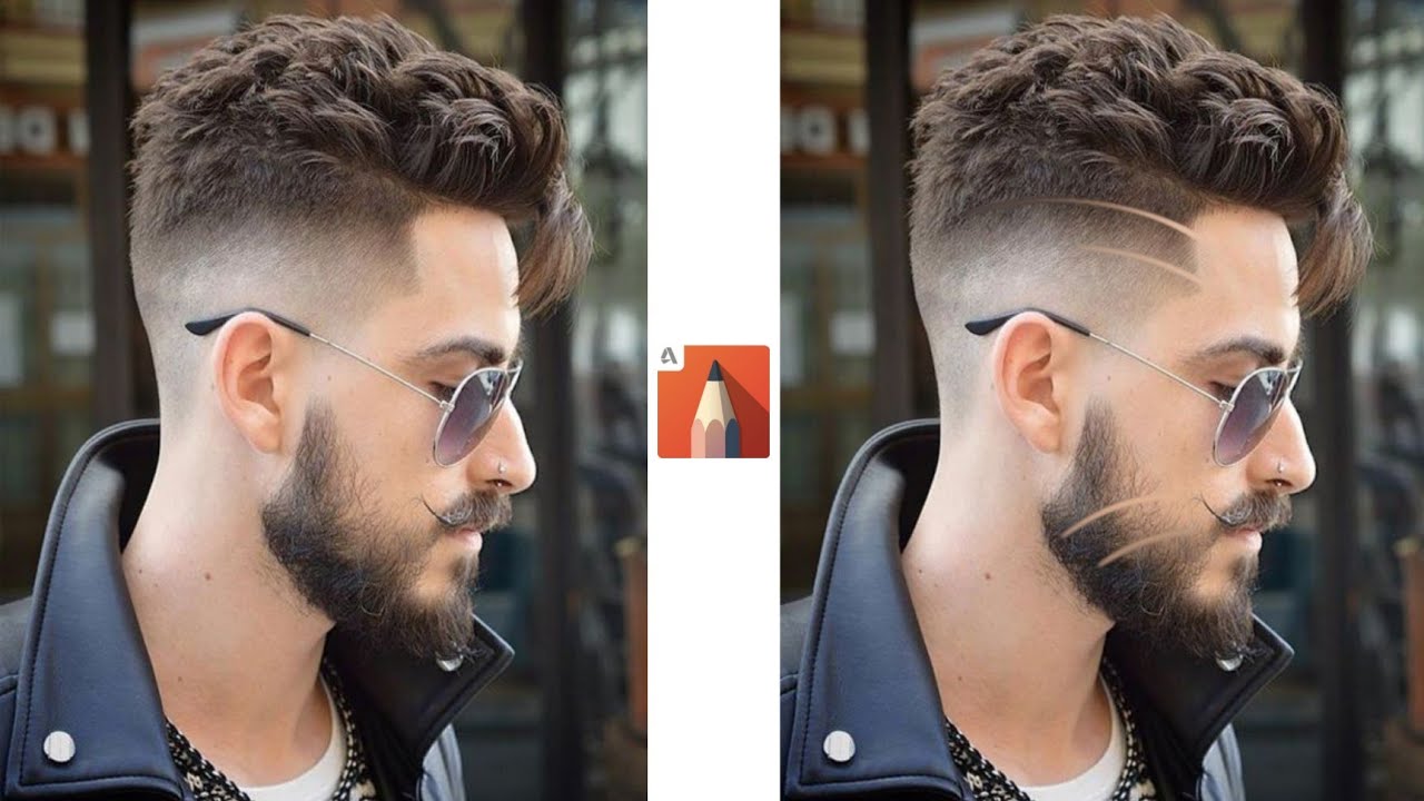 Hair Style Editing In Autodesk Sketchbook || SV CREATIVE