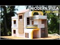 MODERN VILLA- 4  | TIME-LAPES How to make realistic villa house