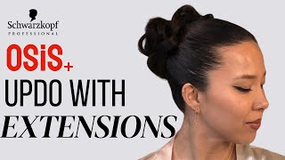 Short Hair Updo with Clip-in Extensions | Schwarzkopf Professional Hairstyling Tutorials