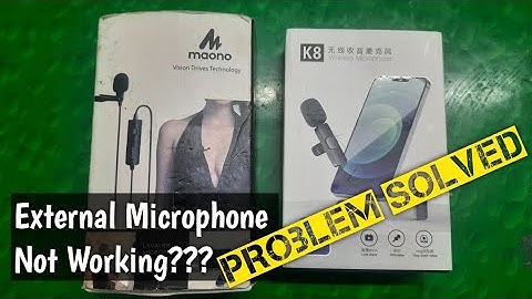 External Mic Not Working Problem Solved_ Solution for Realme phone #vlogging #accessories#tech