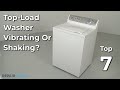 Top-Load Washer Vibrating or Shaking — Top-Load Washing Machine Troubleshooting