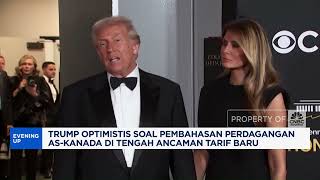 Trump Optimistis Soal Pembahasan Perdagangan AS-Kanada di Tengah Ancaman Tarif Baru