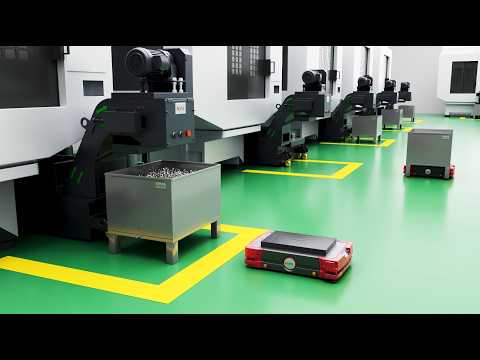 Production Line 3D Animation | Industrial Automation & Manufacturing Visualization