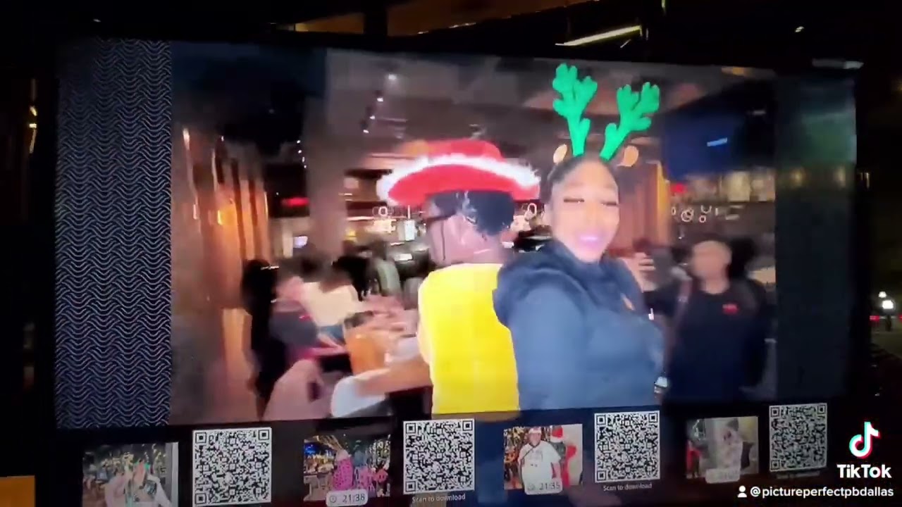 Christmas event 360 video Photo Booth