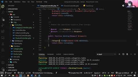 26 Curso de Laravel Crud de dos tablas parte 4