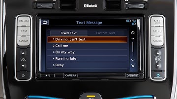 2017 Nissan LEAF - Text Messaging - with Navigation (if so equipped)