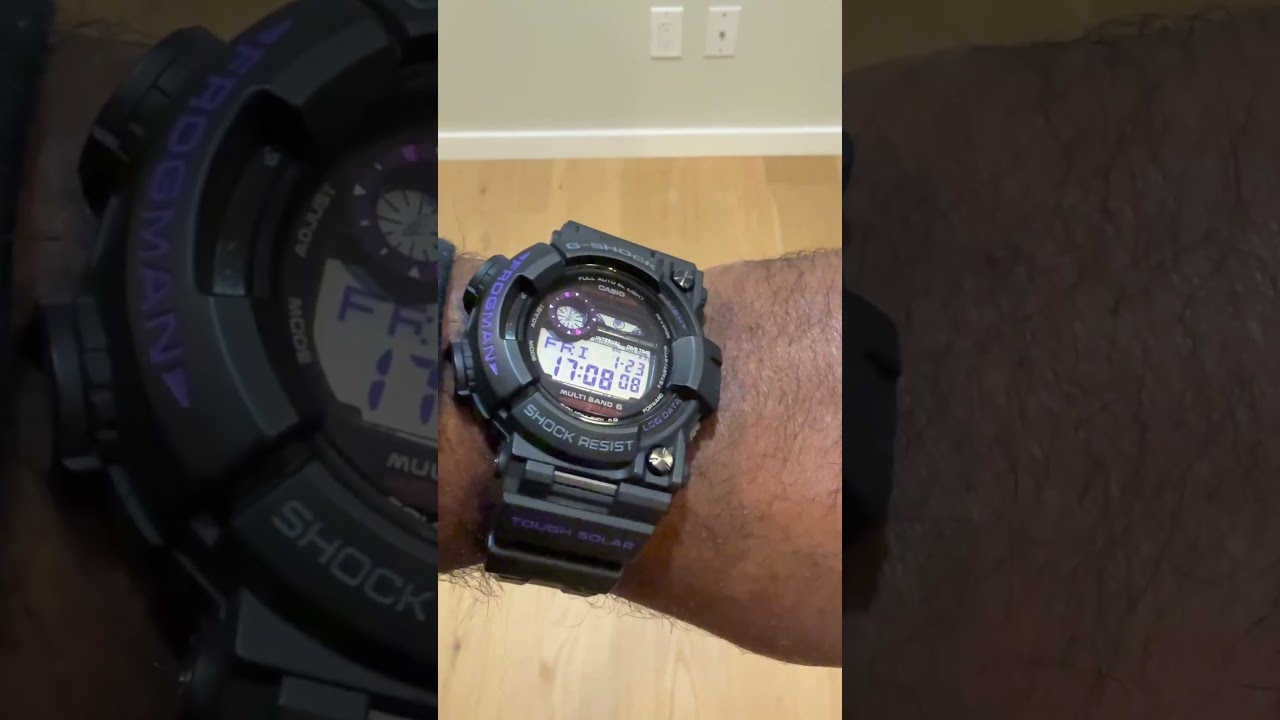 G-Shock Frogman GWF-1000BP-1 aka “Men in Dark Purple” - YouTube
