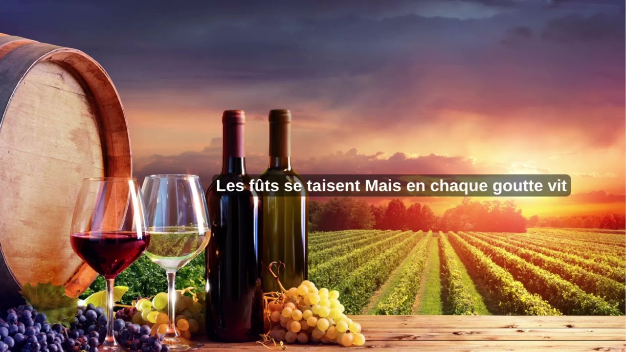 Le vin et l'âme (Paroles et musique: Isabelle Lefebvre)