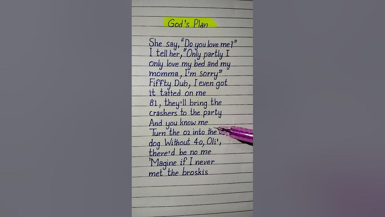 god's plan lyrics god's plan lyrics