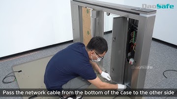 Daosafe DS7300 Installation Steps for speed gate