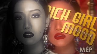 RICH GIRL MOOD•°*”˜MULTIFEMALE MEP
HD IS YOUR JAM!~
Slight trigger warning! (Shown in intro!!!)
Girls are so cool ahhaaha! This mep turned out so nice and I am very thankful for everyone who joined!!
──────── Parts ─────────
Part 1 - blueangelj ─ Hwasa (SINGER/Mamamoo) +
Part 2 - Mxnnxe ─ Hani (SINGER/EXID) +
Part 3 - Suga Moo ─ Jennie (SINGER/Black Pink) +
Part 4 - Jimicky ─ Jules (Euphoria) +
Part 5 - Jimicky ─ Maddy (Euphoria) +
Part 6 - Jimicky — Jessi (RAPPER) +
Part 7 - Haltae ─ CL (2ne1) +
Part 8 - Kah amvs ─ Soojin (SINGER/G-Idle) +
Part 9 - Suga Moo ─ Rina Sawayama (SINGER) +
Part 10 - Who Me Edits ─ Ariana Grande (SINGER) +
Part 11 - Suga Moo ─ Hyuna (SINGER) +
I hope you liked it!
TAGS: KPOP , POP , FMV , EDIT , COLLAB RICH GIRL MOOD•°*”˜MULTIFEMALE MEP
