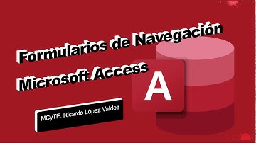16 Formularios de Navegación -  Operación de Base de Datos