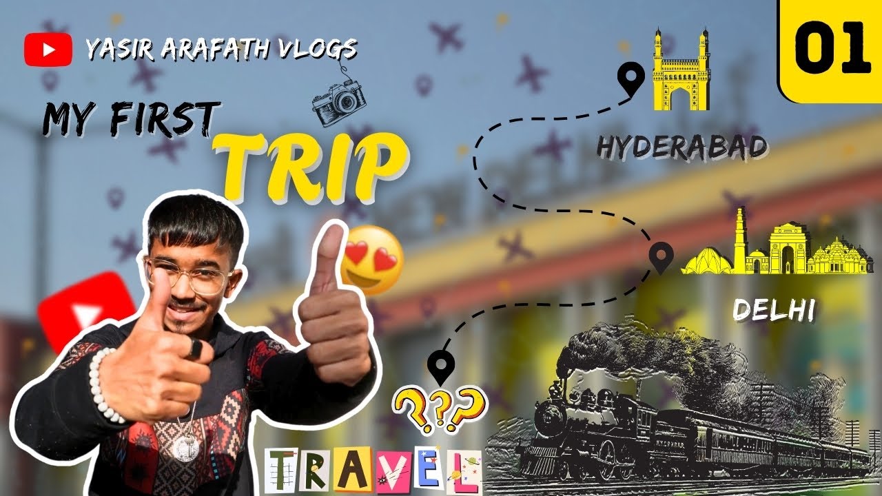 Stepping Into a New Adventure – My First Trip! 🎥 || Episode - 1|| YASIR ARAFATH VLOGS ||