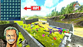 ARK MOBILE PVP / ULTRA BASE RAID PART 2 💯 BEST DINO