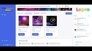 Techfluence Multi-Company Virtual Events Platform Overview